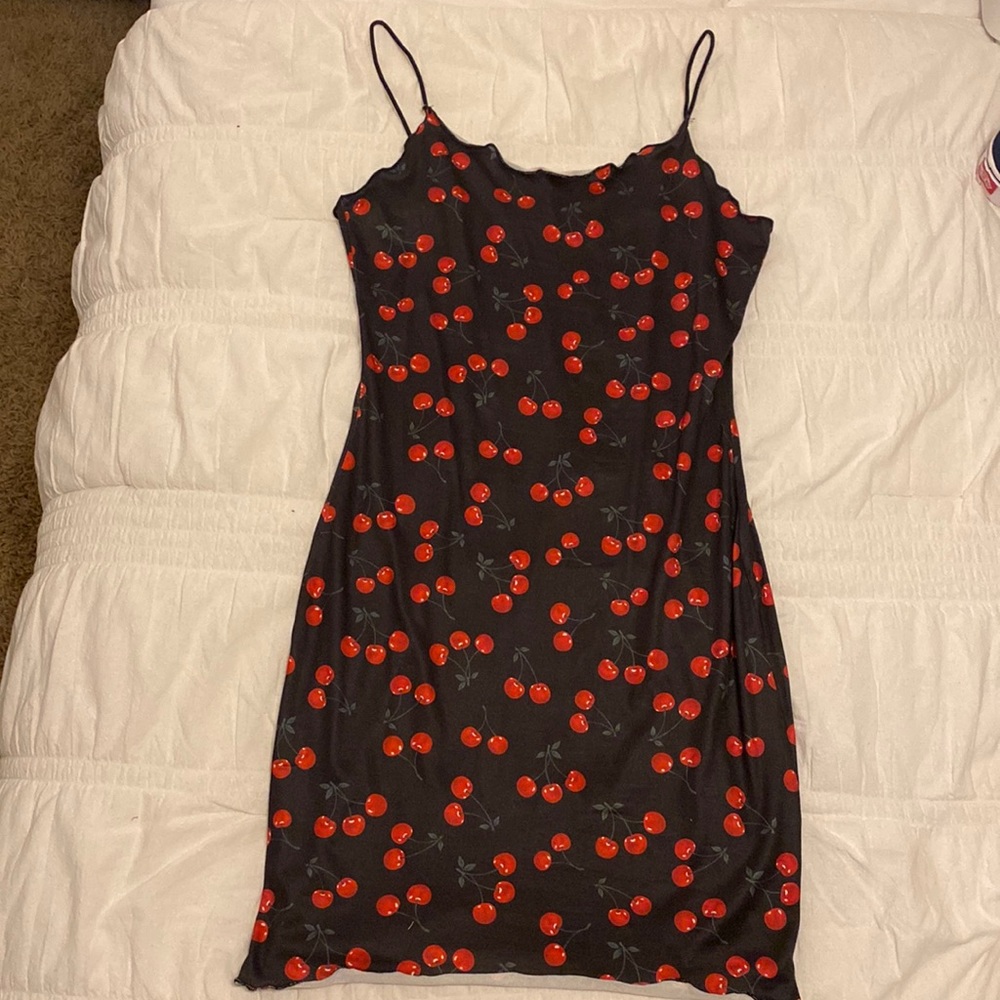 Cherry midi dress for sale!